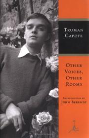 Cover of: Other voices, other rooms by Truman Capote