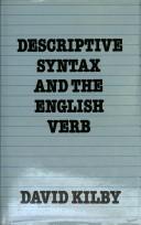 Cover of: Descriptive syntax and the English verb