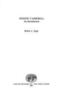 Cover of: Joseph Campbell by Robert Alan Segal