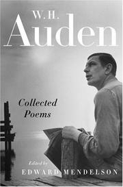 Cover of: Collected Poems by W. H. Auden