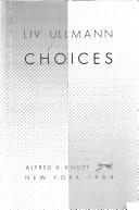 Cover of: Choices