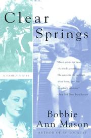 Cover of: Clear Springs by Bobbie Ann Mason