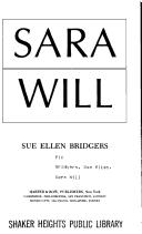 Cover of: Sara Will