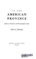 Cover of: In the American province: studies in the history and historiography of ideas