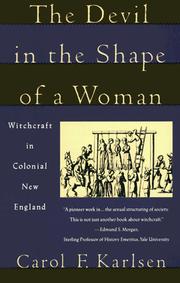 Cover of: The devil in the shape of a woman