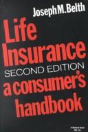 Cover of: Life insurance | Joseph M. Belth