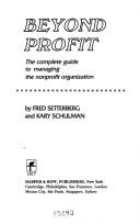 Cover of: Beyond profit | Fred Setterberg