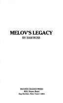 Cover of: Melov's legacy