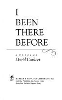 Cover of: I been there before: a novel
