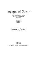 Cover of: Significant sisters by Margaret Forster