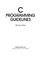 Cover of: C programming guidelines