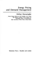 Cover of: Energy pricing and demand management