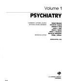 Cover of: Psychiatry