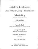 Cover of Western civilization by Marvin Perry
