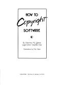 How to copyright software by M. J. Salone