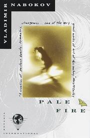 Pale fire by Vladimir Nabokov, Uwe friesel (Nachwort), Uwe Friesel, Robert Blumenfeld Marc Vietor