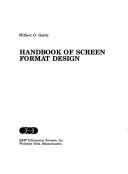 Cover of: Handbook of screen format design