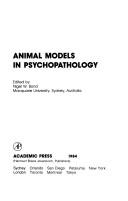 Cover of: Animal models in psychopathology