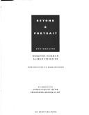 Cover of: Beyond a portrait: photographs