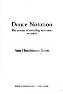 Dance notation by Ann Hutchinson Guest