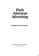 Cover of: Early American advertising