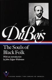 Cover of: The souls of black folk by W. E. B. Du Bois