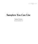Cover of: Samplers you can use