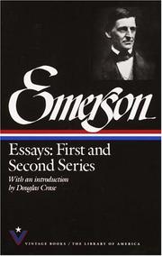 Cover of: Essays by Ralph Waldo Emerson