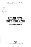 Aleksandr Pervyĭ--staret͡s︡ Feodor Kuzmich by Vsevolod Nikolaev