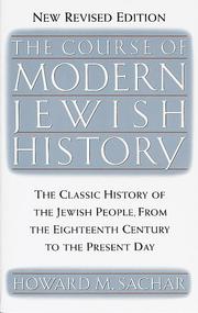 Cover of: The course of modern Jewish history