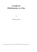 Cover of: Landkreis Pfaffenhofen a. d. Ilm by Friedrich Hilble