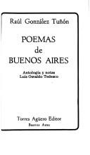 Cover of: Poemas de Buenos Aires