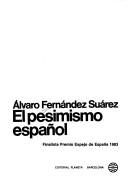 Cover of: El pesimismo español
