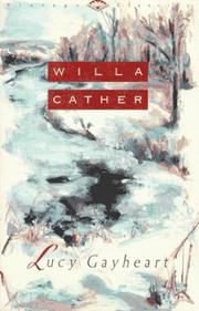 Cover of: Lucy Gayheart by Willa Cather