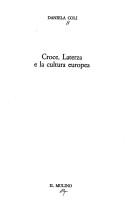 Cover of: Croce, Laterza e la cultura europea