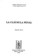 Cover of: La cláusula penal by Jorge Peirano Facio