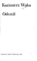 Odeszli by Kazimierz Wyka