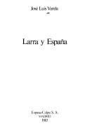 Cover of: Larra y España