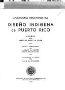 Cover of: Aplicaciones industriales del diseño indígena de Puerto Rico