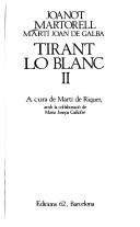 Cover of: Tirant lo Blanc by Joanot Martorell