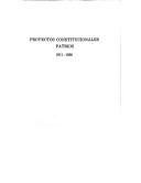 Cover of: Proyectos constitucionales patrios, 1811-1826 by Carlos E. Colautti