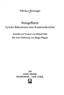 Cover of: Steingeflüster by Nikolaus Berwanger