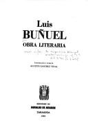 Cover of: Obra literaria