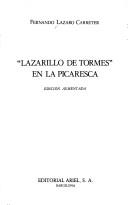 Cover of: " Lazarillo de Tormes" en la picaresca