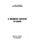 Cover of: El movimiento ciudadano en Euskadi