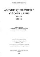 Cover of: André Guilcher, géographe de la mer by André Guilcher