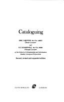 Cover of: Cataloguing