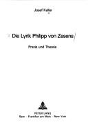 Die Lyrik Philipp von Zesen by Josef Keller