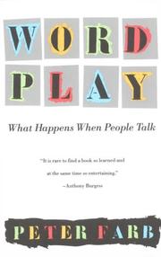 Cover of: Word play by Peter Farb