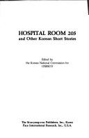 Cover of: Hospital room 205 and other Korean short stories